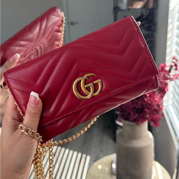 Authentic GUCCI Marmont Wallet Crossbody Bag - Picture 5 of 8